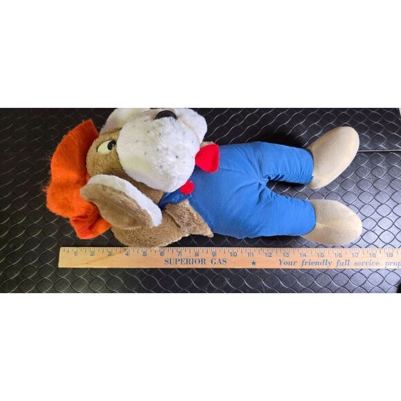 Vintage Showbiz Pizza Chuck E Cheese JASPER T JOWLS Dog Plush - Picture 3 of 4